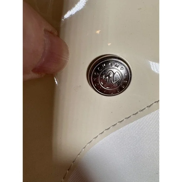 Longchamp Le Pliage White Crossbody Bag Made in France - Picture 5 of 9
